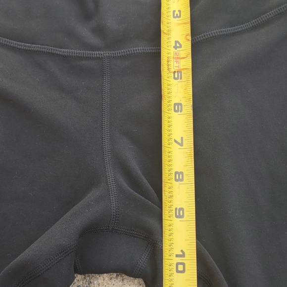 Athleta Transcend Slim Pant Nylon Stretch Black Womens Medium M Workout Yoga - Picture 9 of 11